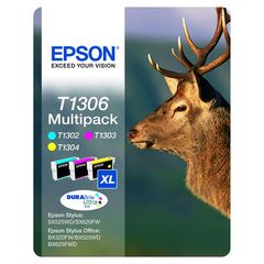 PACK 3 CARTOUCHES EPSON T1306