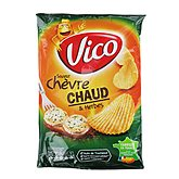 Chips grillées Vico Saveur chèvre chaud 120g