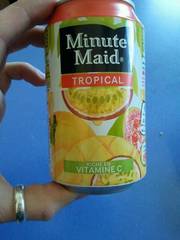 Minute Maid, Jus de fruits tropical, la boite de 33 cl
