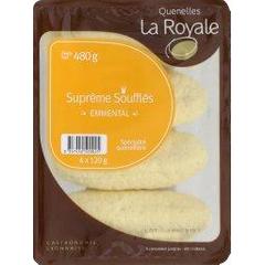 Supreme souffles, emmental, les 4 supremes de 120g