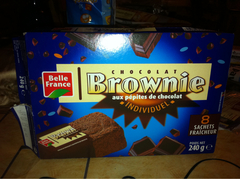 Belle France 8 Mini Brownies aux Pépites de Chocolat 240 g - Lot de 5