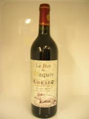 Vin rouge Le Roi du Maquis Corse 75cl