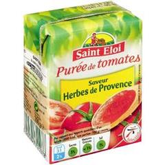 Saint Eloi, Purée de tomates saveur herbes de Provence, la brique de 200 ml