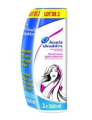 Head & Shoulders - Shampooing Lisse & Soyeux 300 ml - Lot de 3