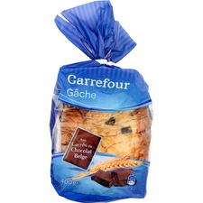 Gâche carrés chocolat Carrefour