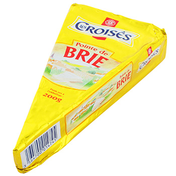 Pointe de Brie Les Croises Lait pasteurise 32% MG 200g