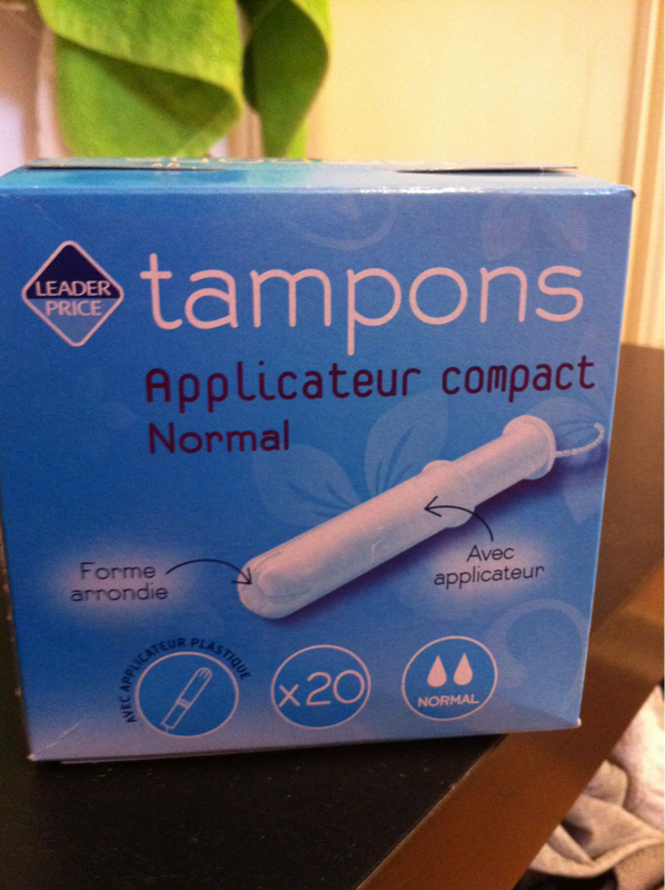 Tampons applicateur compact, Normal x20