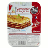 AUCHAN : Lasagnes à la bolognaise