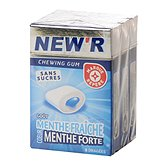 Chewing-gum New'R Menthe forte x3 66g
