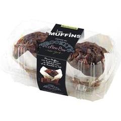 Sélectionné par votre magasin, Muffins double chocolat, les 2 pièces - 240 g