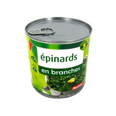 epinards branches auchan 265g