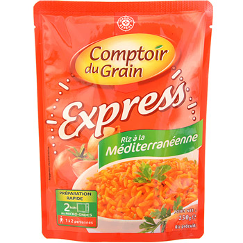 Riz Express Comptoir du Grain A la mediterraneenne 250g