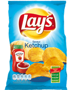 Chips saveur ketchup