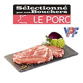 Porc : Côte échine x2 Label rouge Origine France-340g