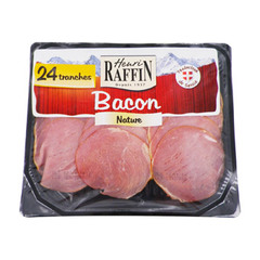 Bacon pur porc, tendre et savoureux