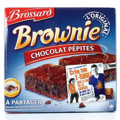 Cora brownie chocolat et pepites de chocolat 2x285g