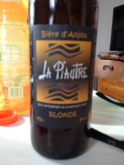 Bière blonde La Piautre 75cl