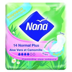 Nana serviettes ultra normal + aloe vera dry fast x14