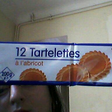 Tartelettes à l'abricot x12, Le 200g