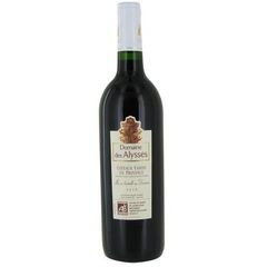 Domaine Des Alysses Coteaux Varois en Provence BIO, vin rouge la bouteille de 75 cl