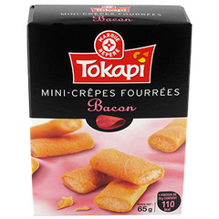 Mini crepes Tokapi Bacon 65g