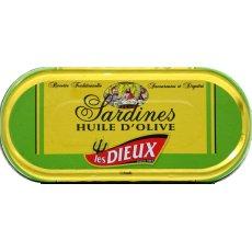Sardines a l'huile d'olive les Dieux 3x1/15