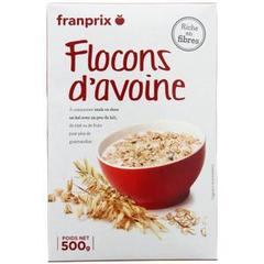 Franprix flocons d'avoine 500g