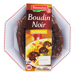 Boudins noirs Tradilege Aux oignons 650g