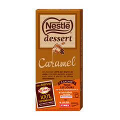 Chocolat lait/caramel Nestlé Dessert