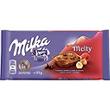 Melty chocolat au lait framboises, noisettes et pépites de chocolat MILKA, 93g
