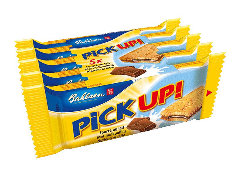 Pick Up! - Biscuits fourre au lait