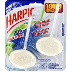 Bloc WC galet hygiene avec javel HARPIC