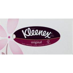 Kleenex, Original - Mouchoirs blancs 3 plis, la boite de 88 mouchoirs