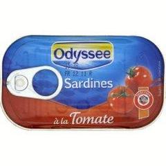 Odyssee, Sardines a la tomate, 3 x 69g,207g