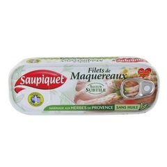 Saupiquet filets maquereaux marinade herbe provence 169g
