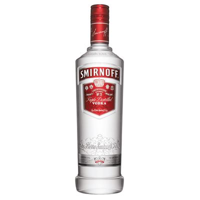 Vodka Smirnoff Red 37.5%vol 1l