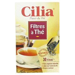 Cilia Filtres à thé L la boite de 30