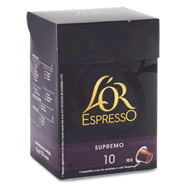 L'Or Espresso - Capsule de café Supremo - 10 capsules Intensité 10.