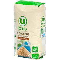 Graines de couscous semi complet U BIO, 500g