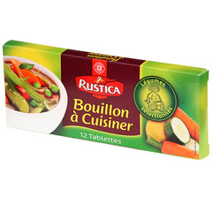 Bouillon legumes Rustica Cubes 12x10g