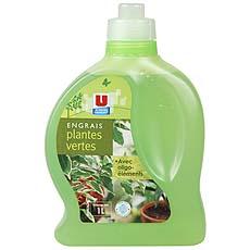 Engrais liquide pour plantes vertes U, 1l