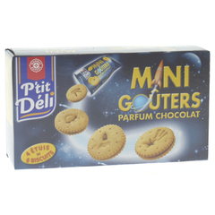 Biscuits P'tit Deli Mini gouter Chocolat 168g