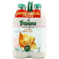 Tropicana pure premium orange sans pulpe 4x1,5l