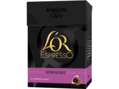 Cafe moulu en capsules, Sontuoso - Espresso