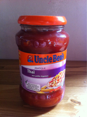 Sauce thai Uncle Ben's Aux legumes croquants 400g