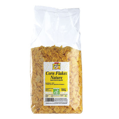 Corn flakes nature sans sucre, bio