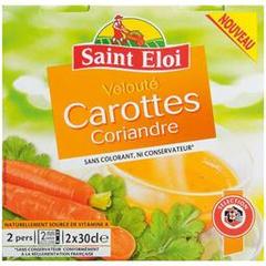 Saint eloi, Veloute de carottes coriandre, les 2 briques de 30 cl