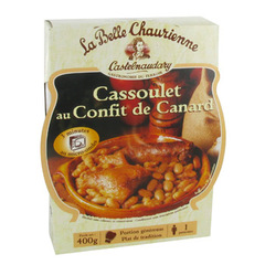 Cassoulet au confit de canard LA BELLE CHAURIENNE, 400g