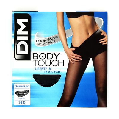 Collant voile Body Touch DIM, taille 1, noir