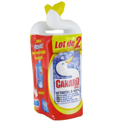 Canard gel anti-tartre 4 en 1 -2x750ml